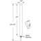 Prime-Line Spiral Balance, FR Series, Non-Tilt, 29 in., 3/8 in., Red Bearing Single Pack FR 2920-342 - alternate 2